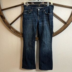 7 FOR ALL MANKIND Flip Flop Bootcut Jeans Size 26. 27 1/2” inseam. 74D